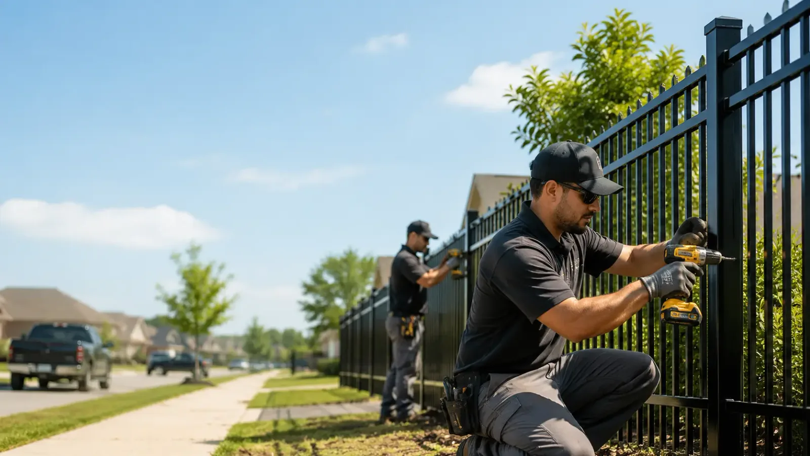 Metal Fence Installation in Tracy, IA